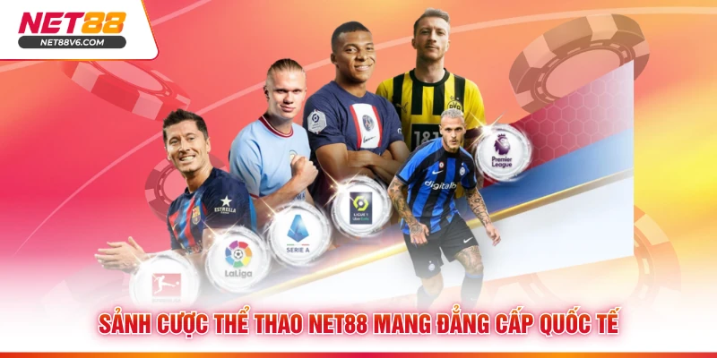 Sảnh cược thể thao Net88 mang đẳng cấp quốc tế