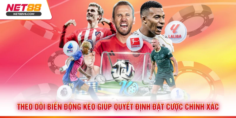 Theo dõi biến động kèo giúp quyết định đặt cược chính xác
